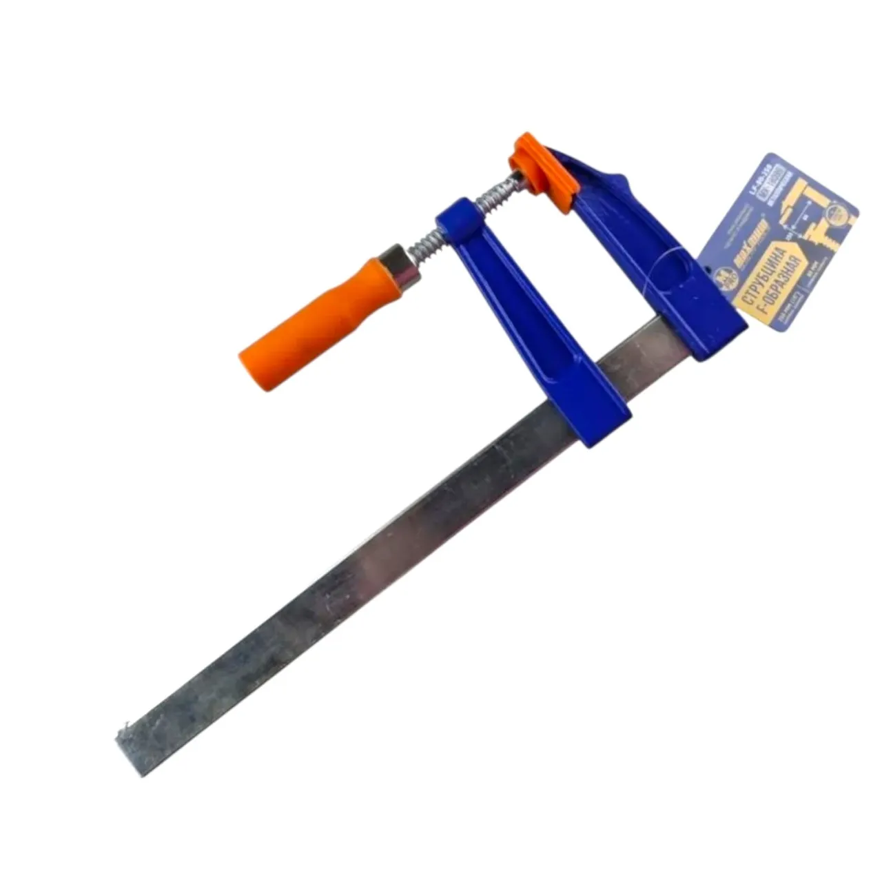 Струбцина F-образная 80x200 мм, 8", металлическая,"MAXIMUM" MX 13612